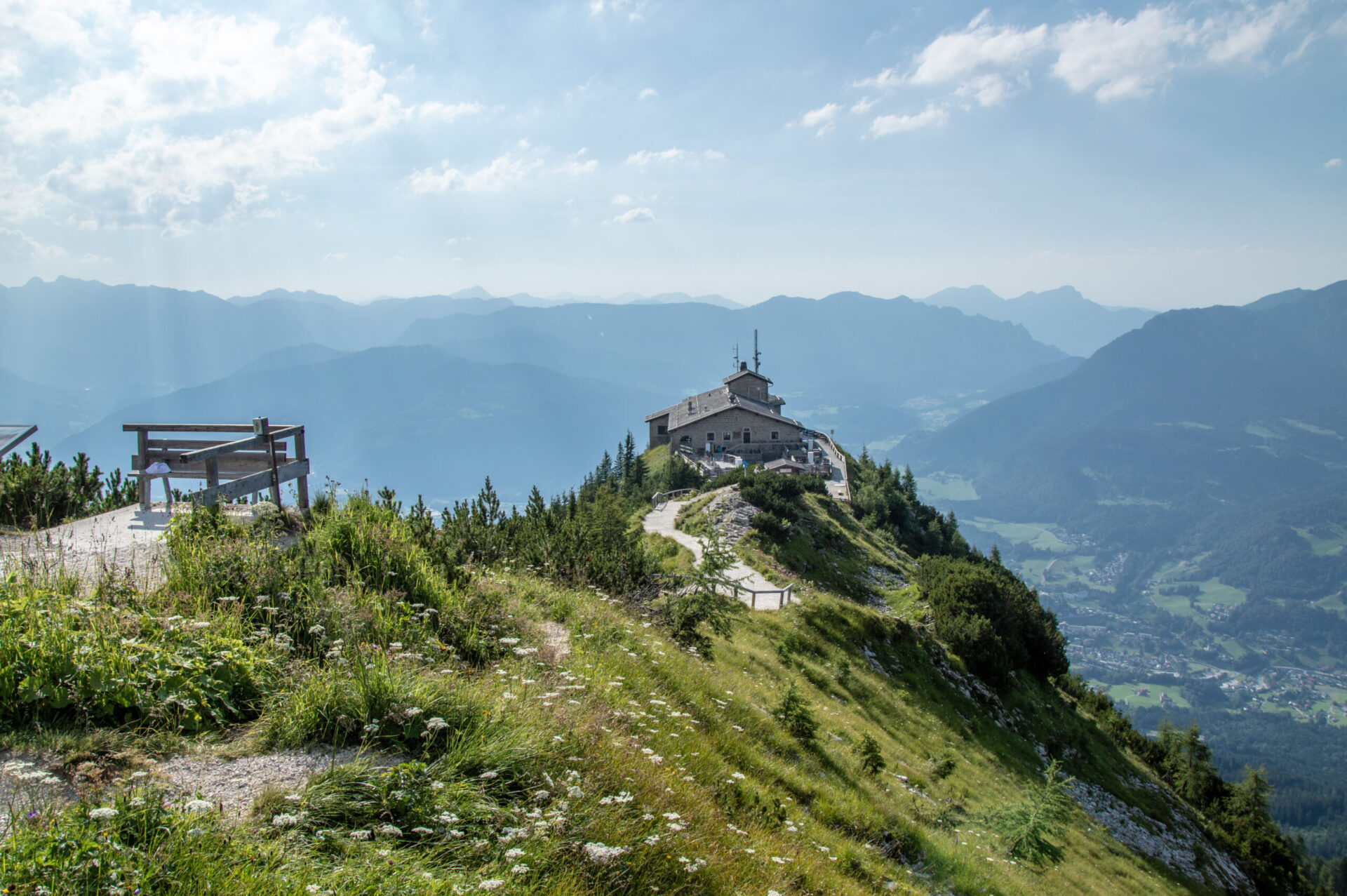 alpenhotel fischer abend am kehlsteinhaus berchtesgadner land tourismus