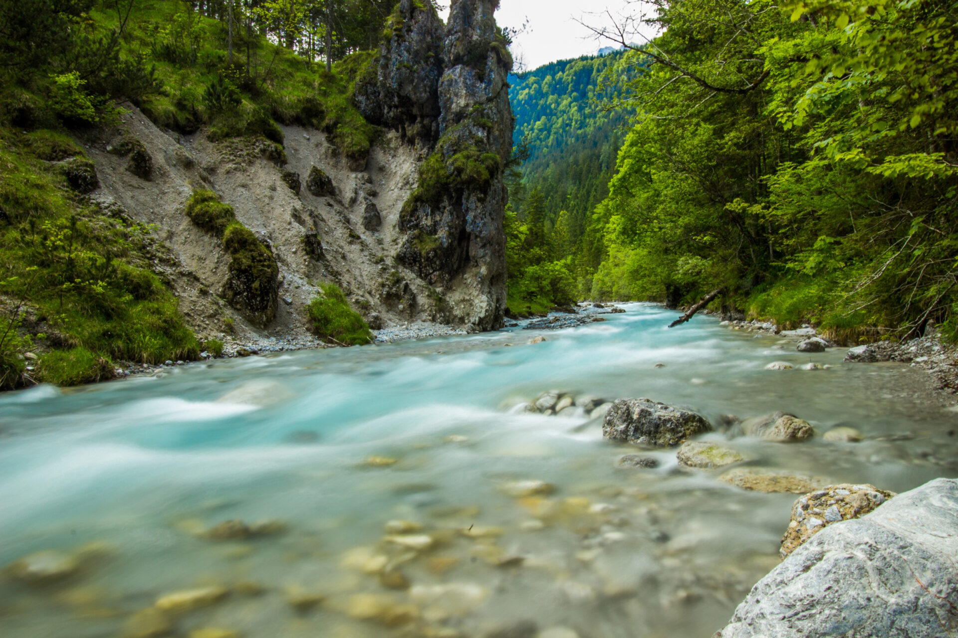 alpenhotel fischer berchtesgaden fluss an der wimbachklamm wimbach f stop production adobestock 84369767