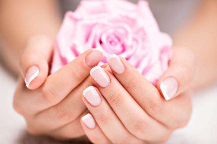 Manicure with hand massage