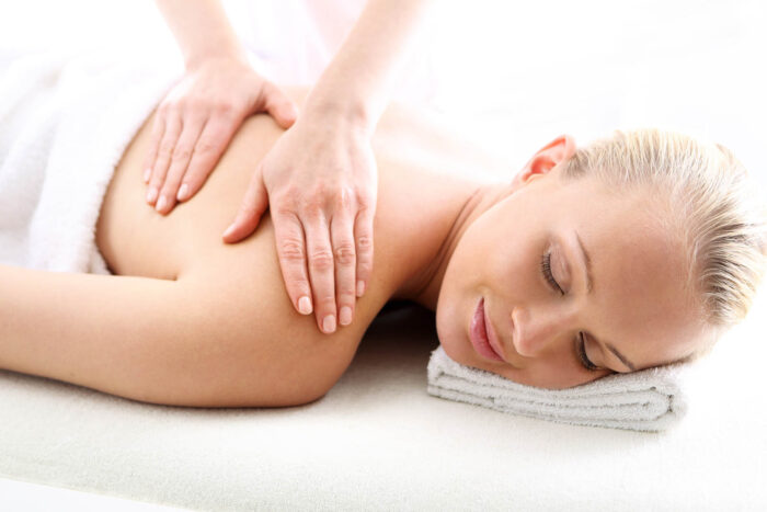 Rücken-Nacken-Massage (ca. 25 Min.)