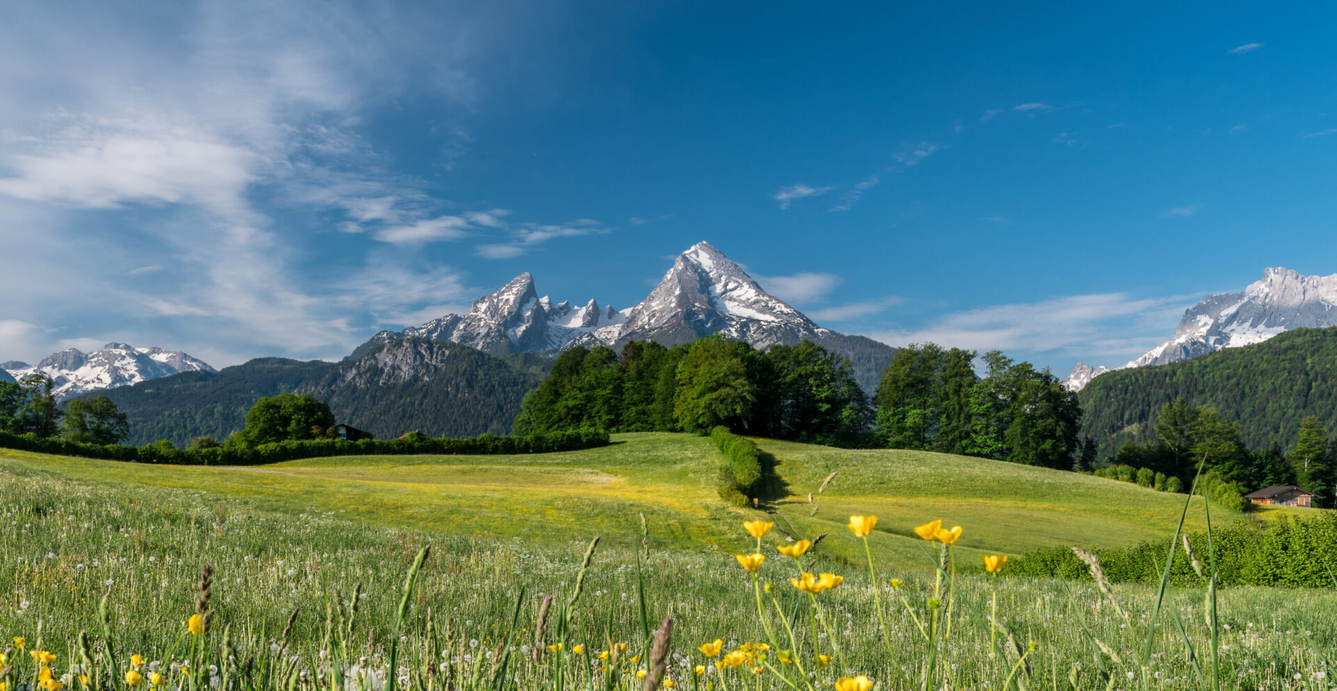 alpenhotel fischer berchtesgaden watzmann im fruehling martin adobestock 271753706