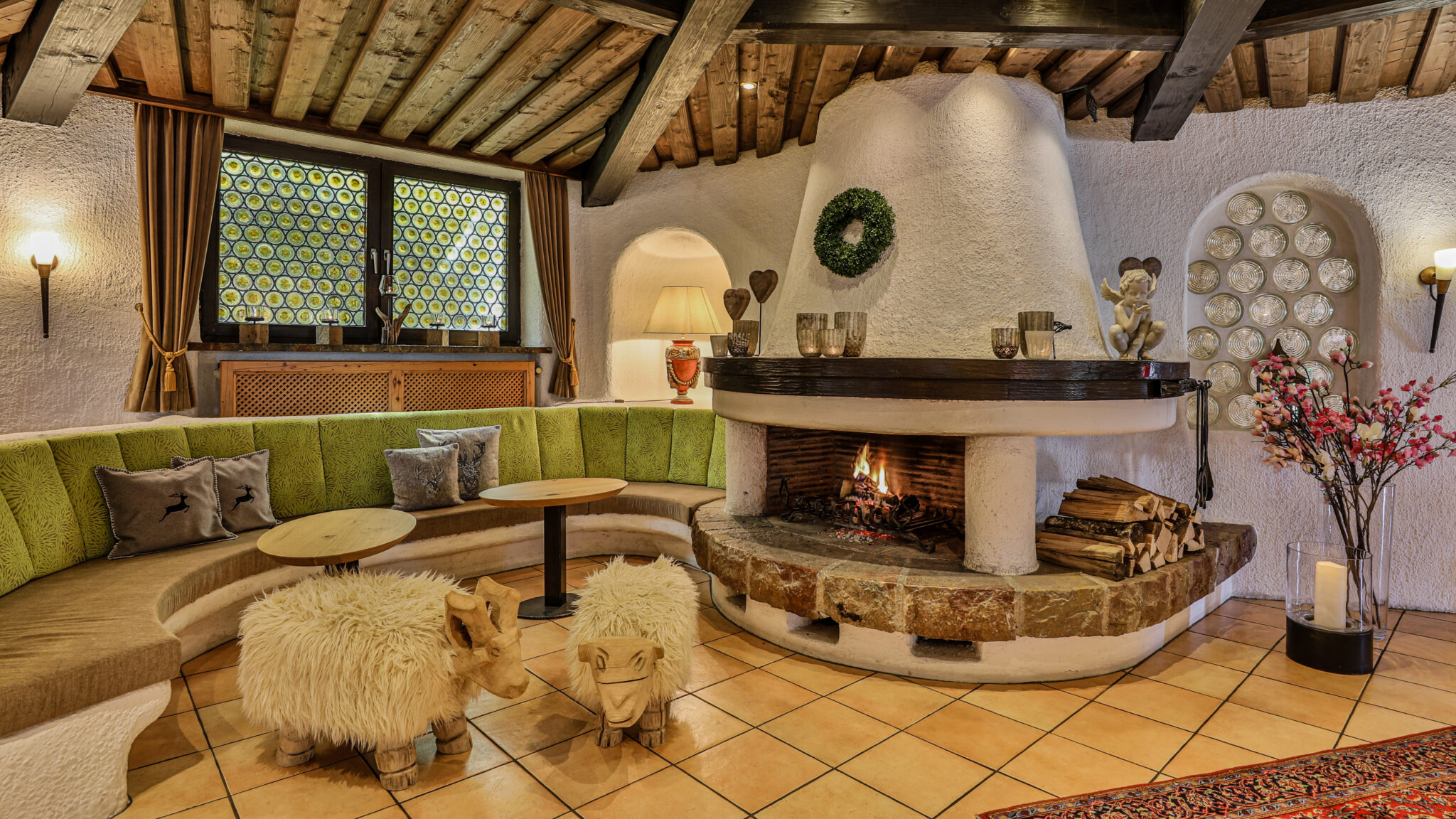 alpen hotel fischer in berchtesgaden offener kamin